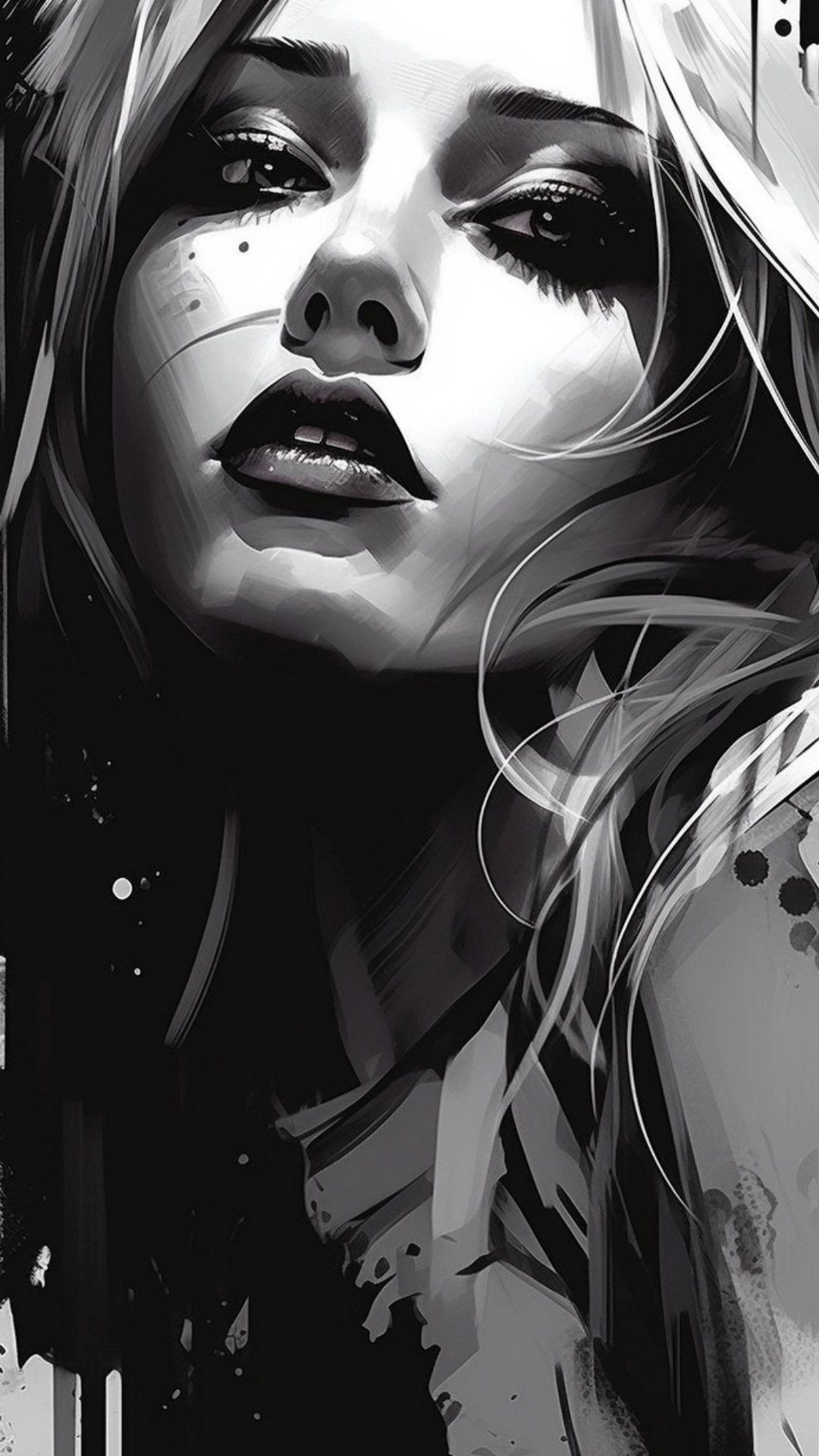 Portrait, Graphic Design, Design, Art, Eyebrow Wallpaper for Android ...