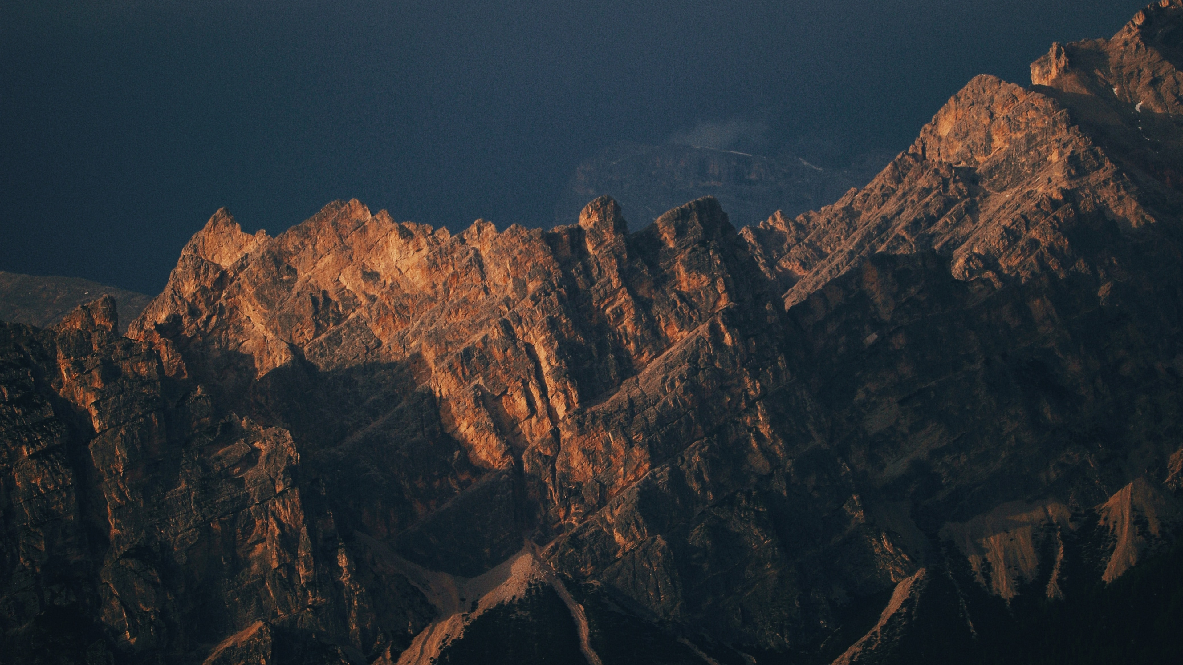 Wallpaper Atmosphere, Mountain, Cloud, Afterglow, Slope, 4K Ultra HD ...
