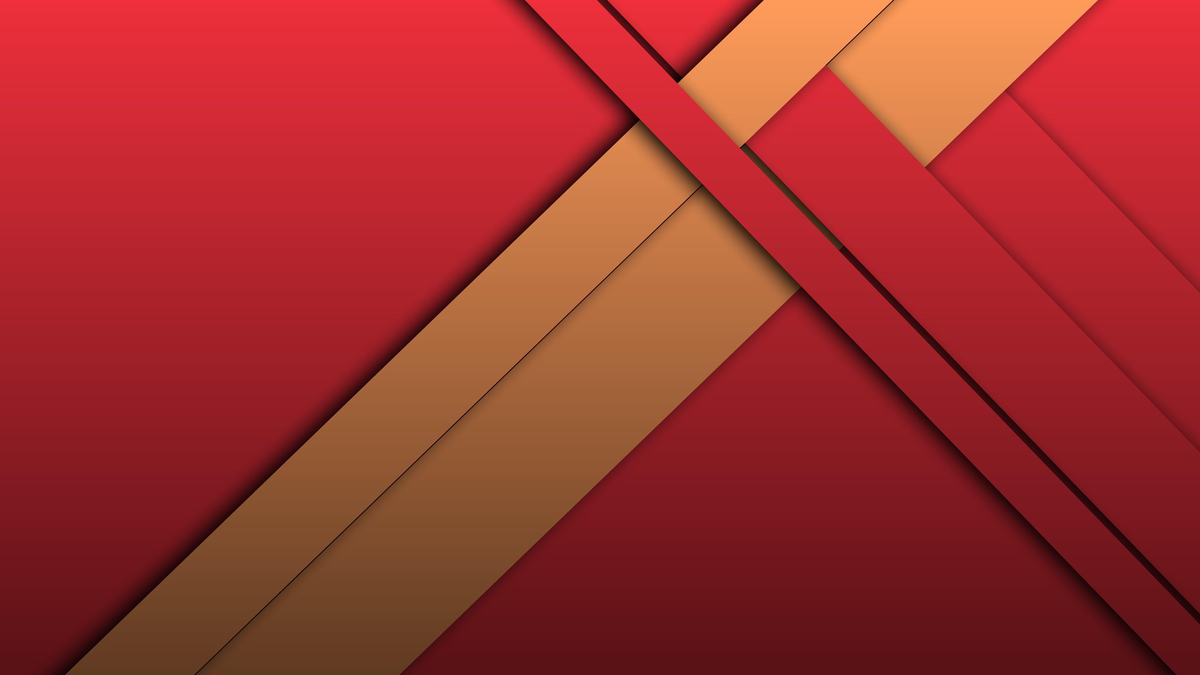 Wallpaper Red and Yellow Striped Textile, Background - Download Free Image