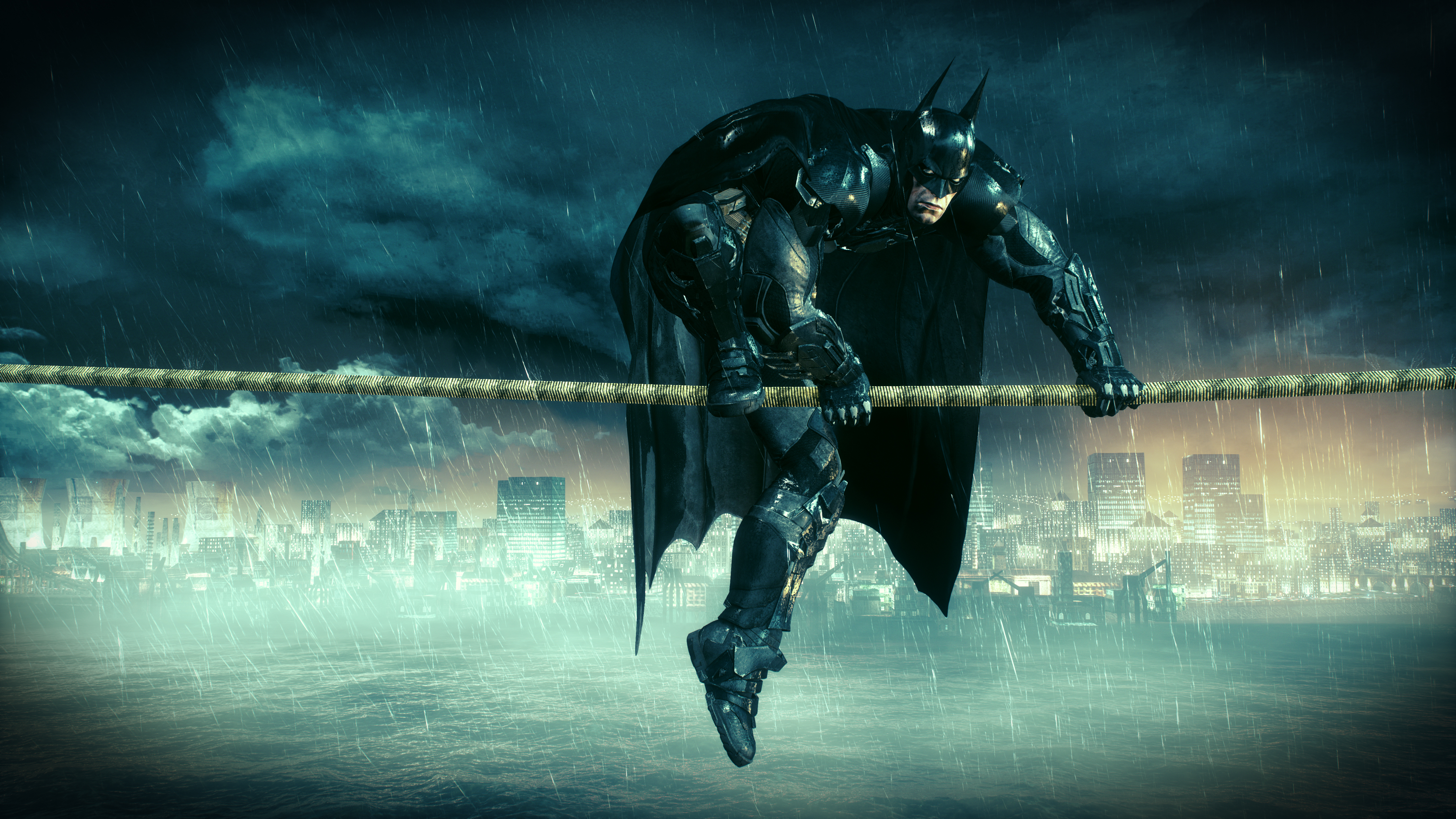 Wallpaper Batman Arkham Knight, Batman, Catwoman, pc Game, Digital  Compositing, Background - Download Free Image