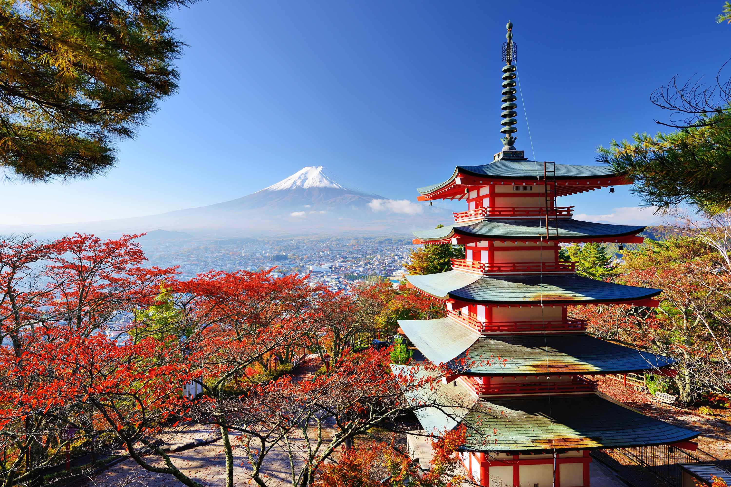 Поездка в японию 2024. Киото гора Фудзияма. Фудзияма Япония храм Киото. Токио вулкан Фудзияма. Храм в Киото гора Фудзияма.