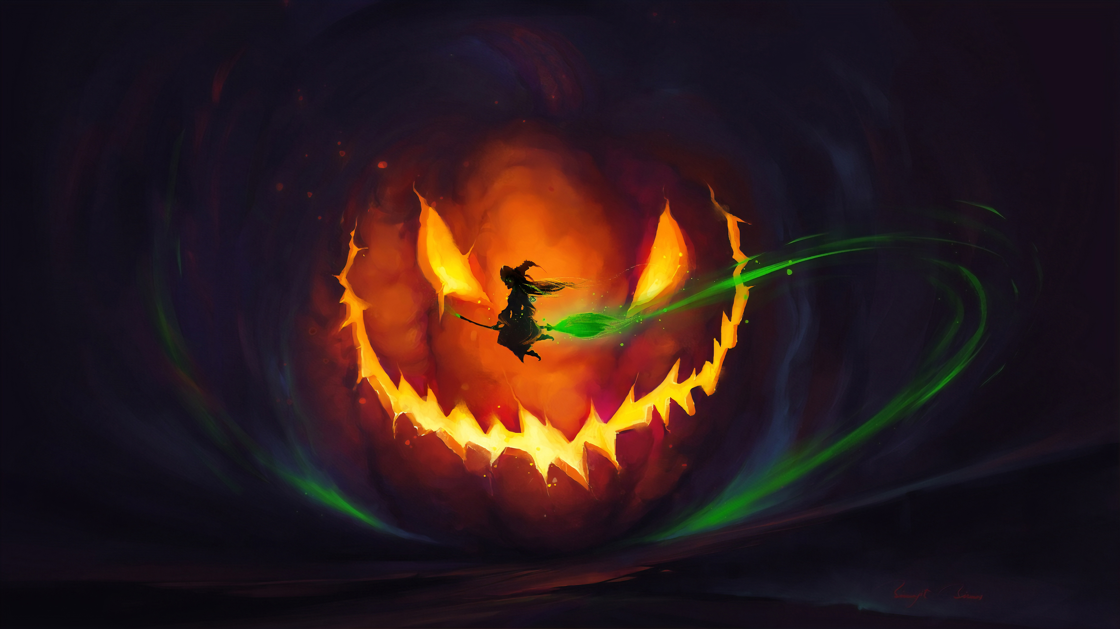 Witchy Halloween Wallpapers  Wallpaper Cave