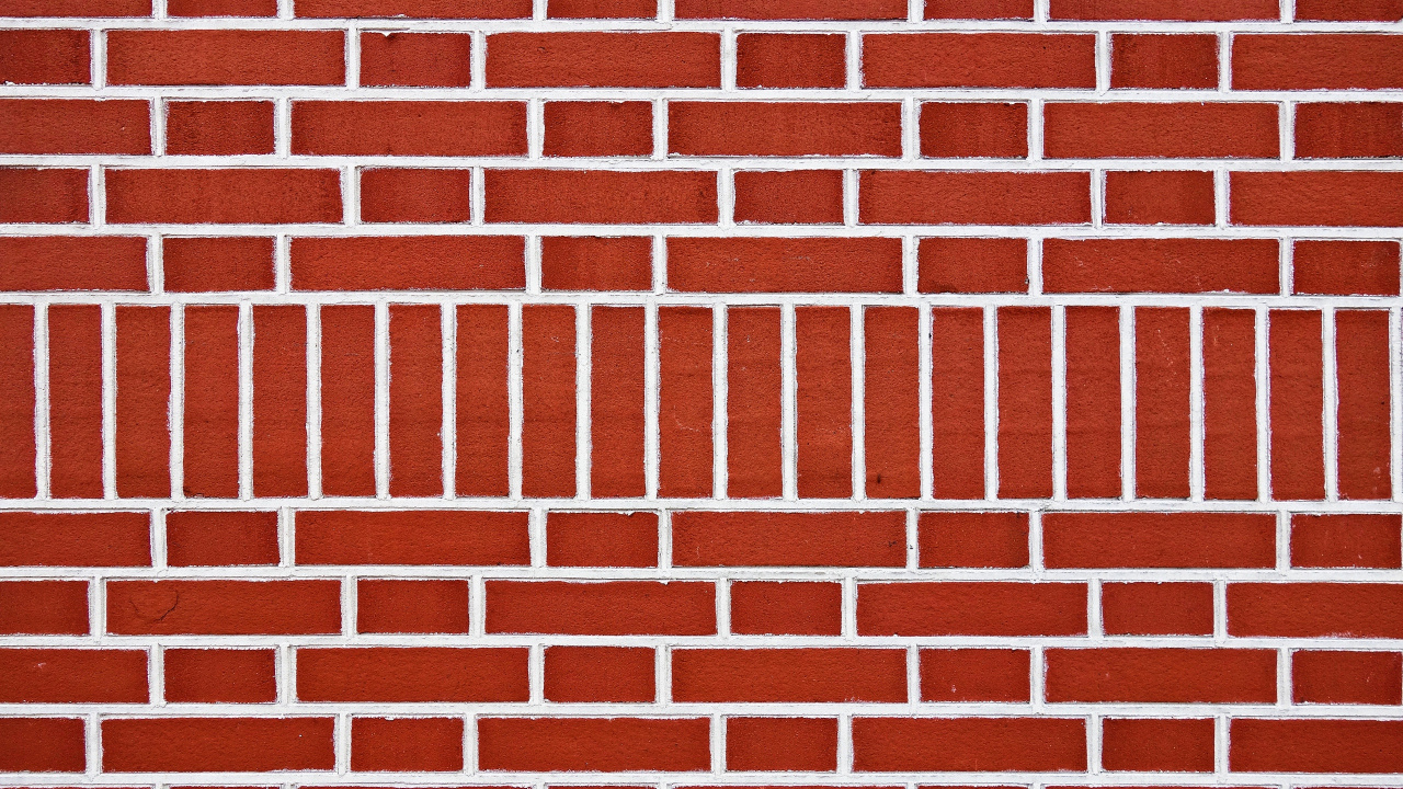 Brown and White Brick Wall. Wallpaper in 1280x720 Resolution