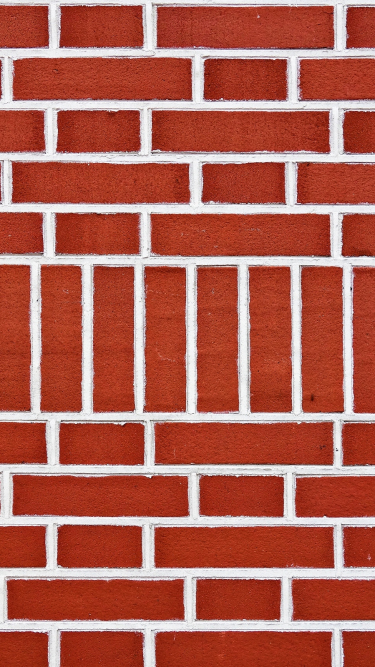 Brown and White Brick Wall. Wallpaper in 750x1334 Resolution