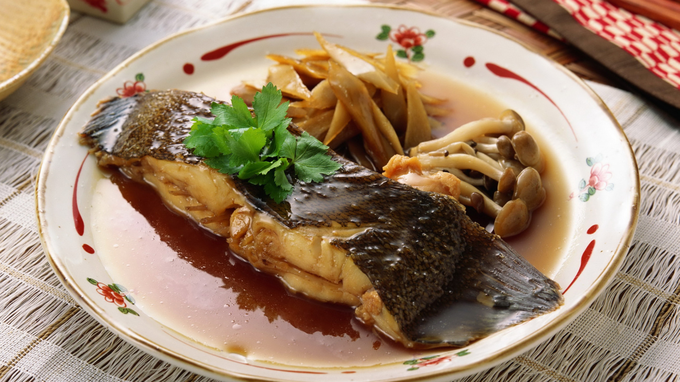 Plato de Pasta en Plato de Cerámica Blanca. Wallpaper in 1366x768 Resolution