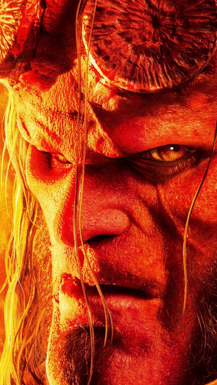 Mujer Con Flor Roja en su Pintura de la Cara. Wallpaper in 720x1280 Resolution