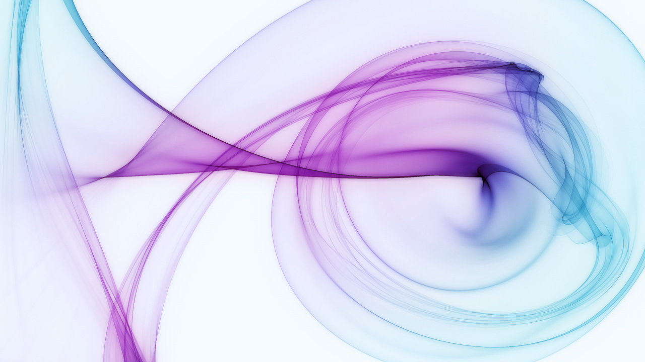 Illustration de Tourbillon Blanc et Rose. Wallpaper in 1280x720 Resolution