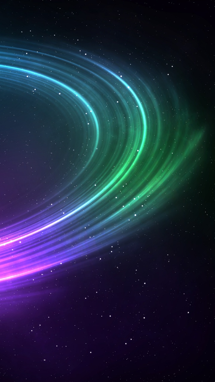 Purple and Blue Light Illustration. Wallpaper in 720x1280 Resolution