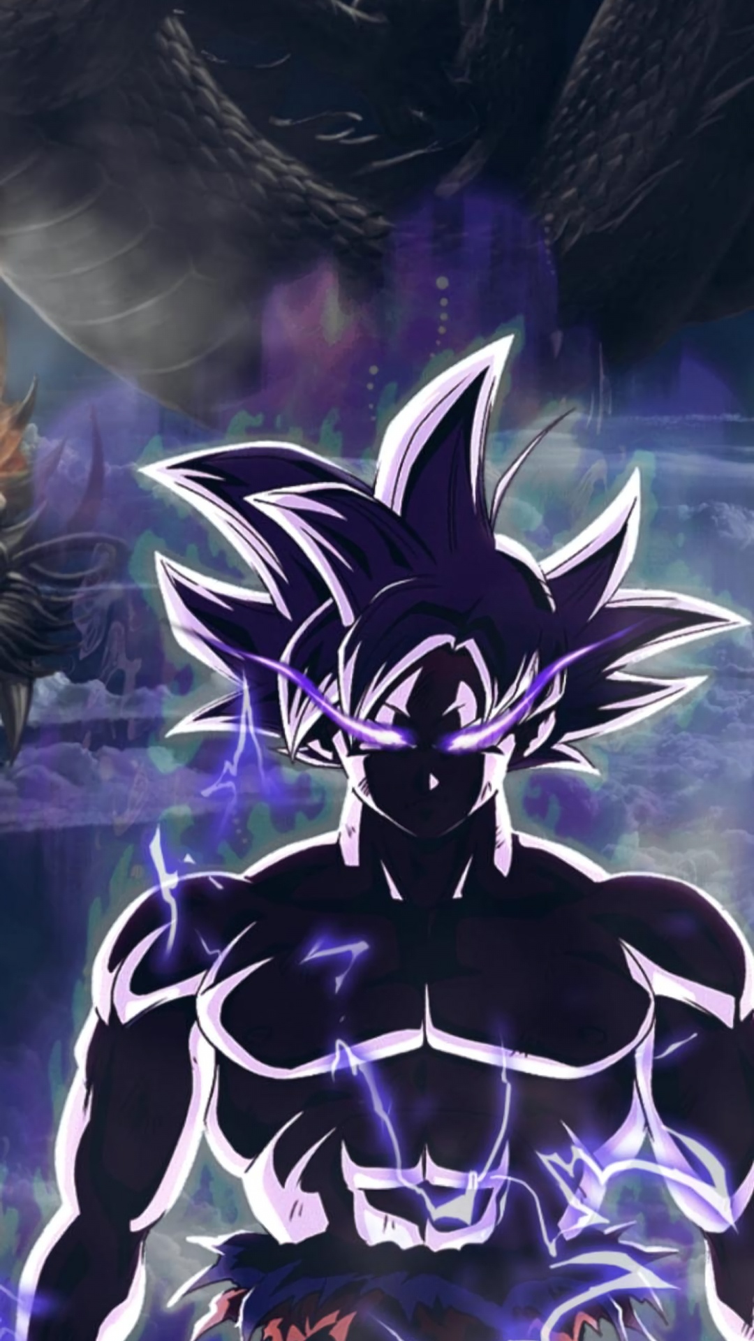 Anime, Goku, Arte Animado, Dragon Ball, Caricatura. Wallpaper in 1080x1920 Resolution