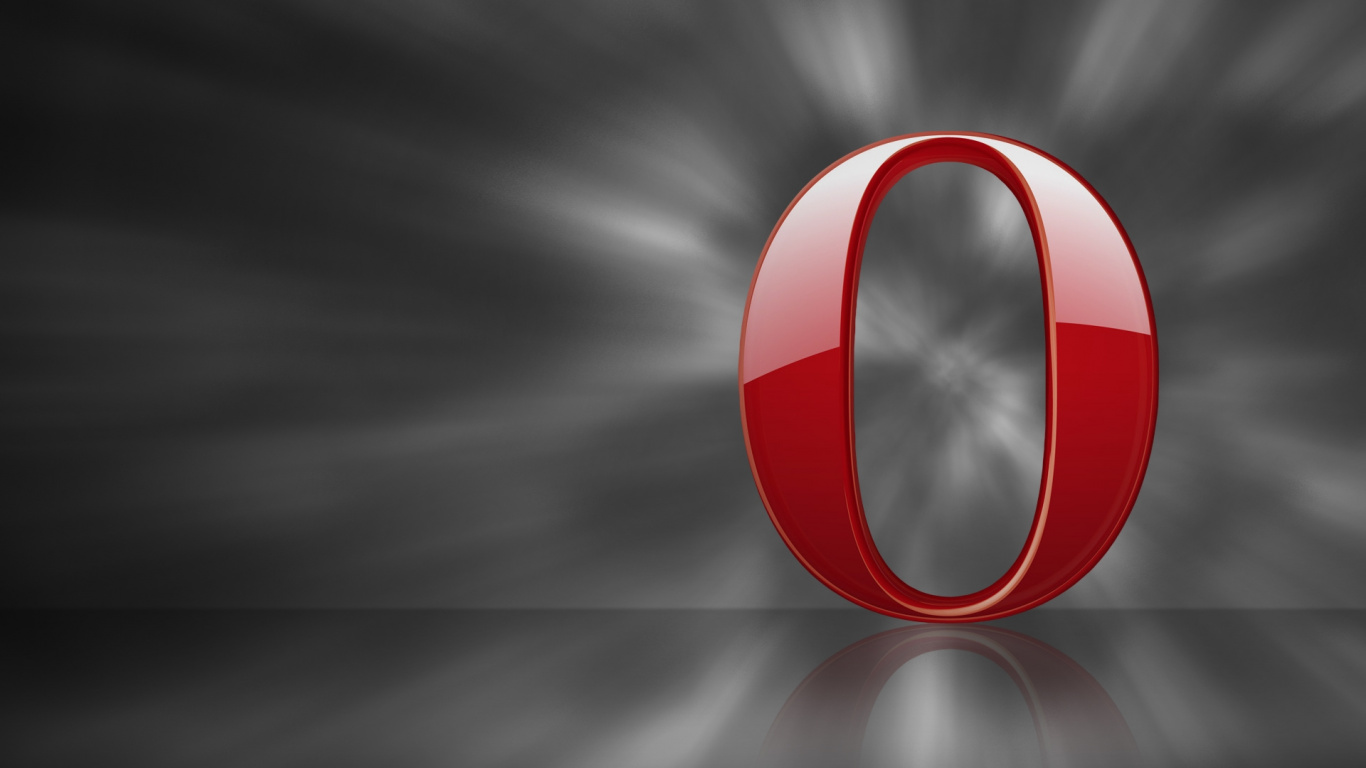 Red and White Round Light. Wallpaper in 1366x768 Resolution