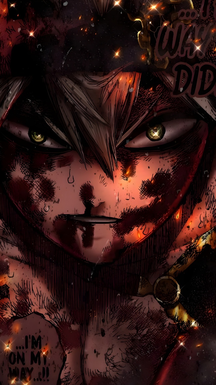 Geweih, Schwarzer Klee, Ärmel, Anime, Yami Sukehiro. Wallpaper in 720x1280 Resolution