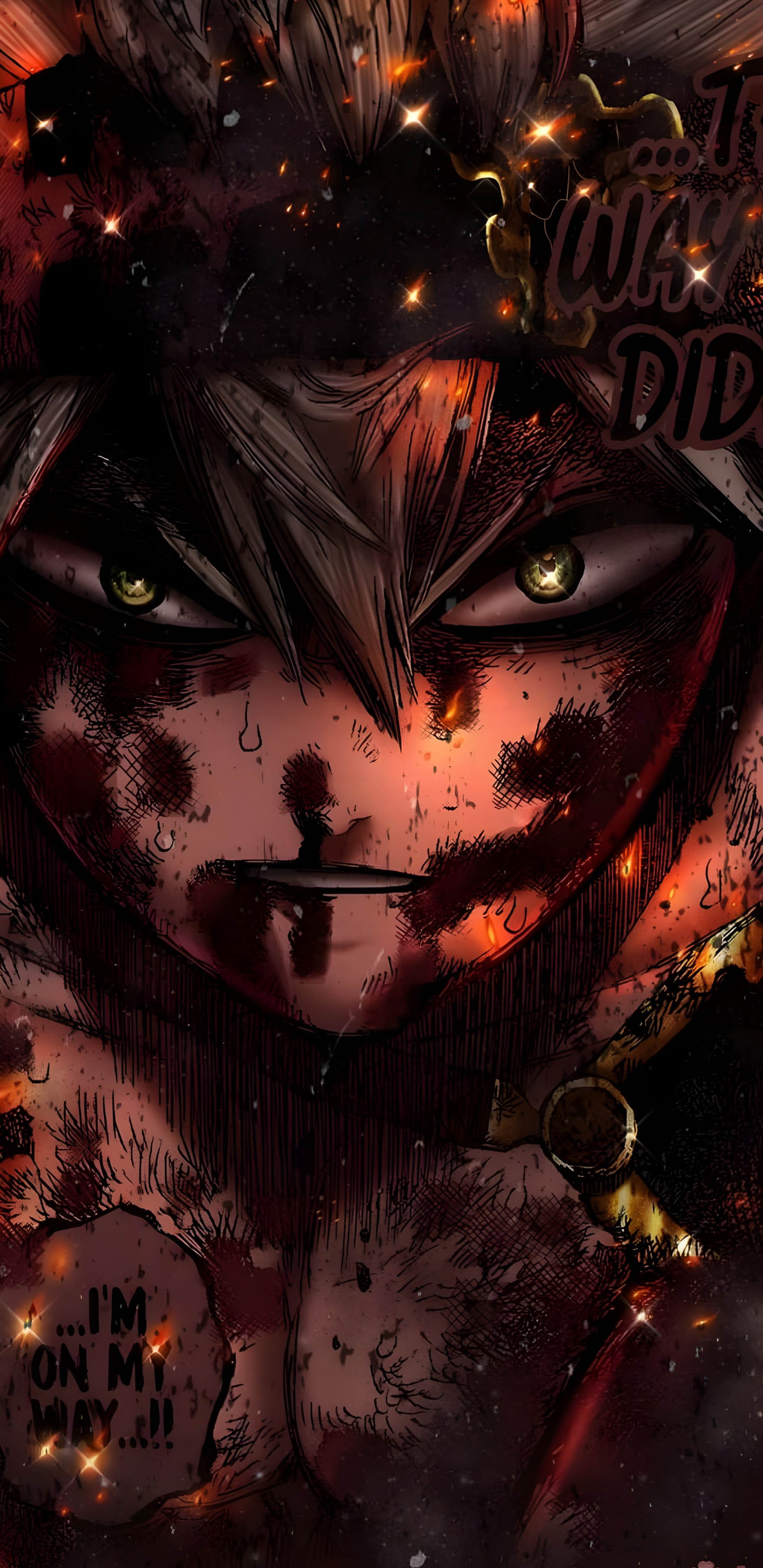 Obscurité, Andouiller, Trèfle Noir, Manche, L'anime. Wallpaper in 1440x2960 Resolution