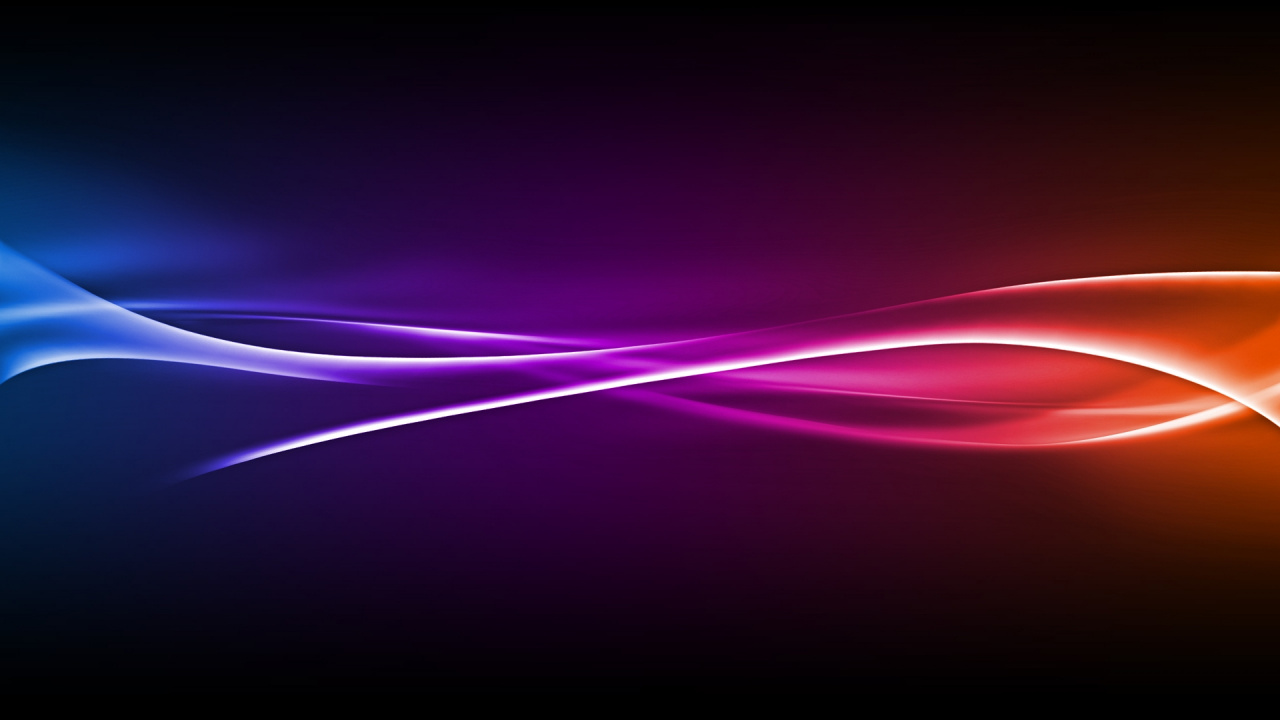 Lila Und Rosa Lichtillustration. Wallpaper in 1280x720 Resolution