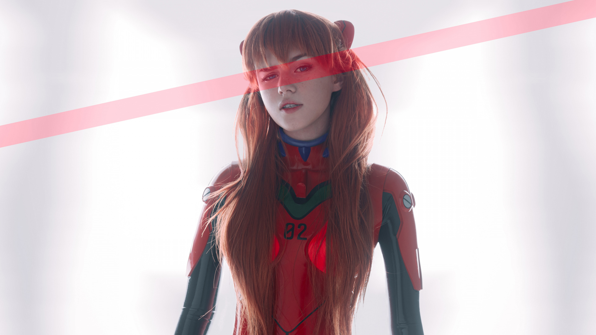 Asuka Langley Soryu, Neon Genesis Evangelion, Cosplay, Anime, Lip. Wallpaper in 1920x1080 Resolution