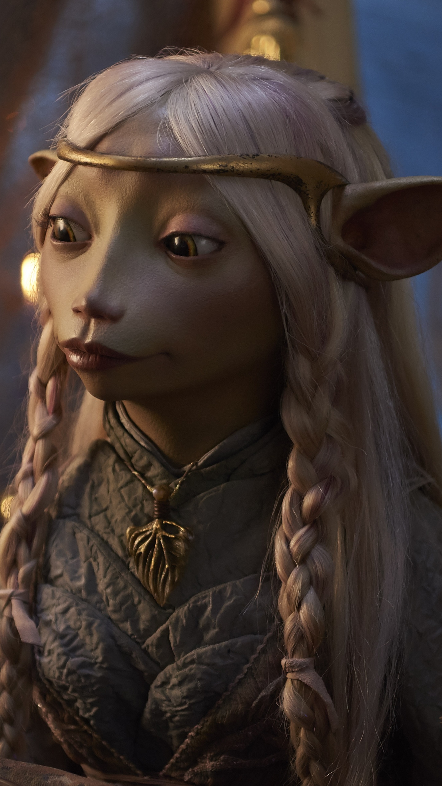 Figura Mujer Vestida de Marrón y Negro. Wallpaper in 1440x2560 Resolution