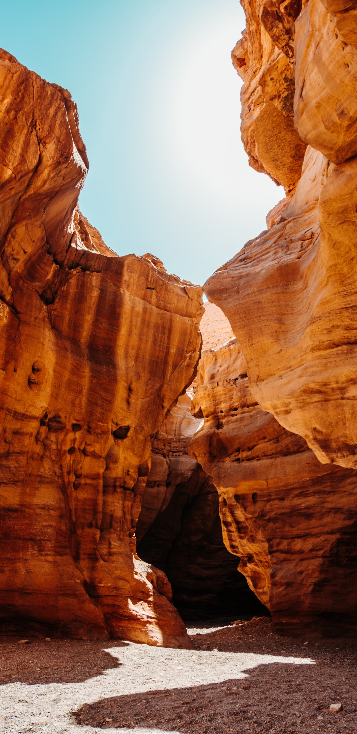 Formation, Narrows, Nature, Rock, Canyon. Wallpaper in 1440x2960 Resolution