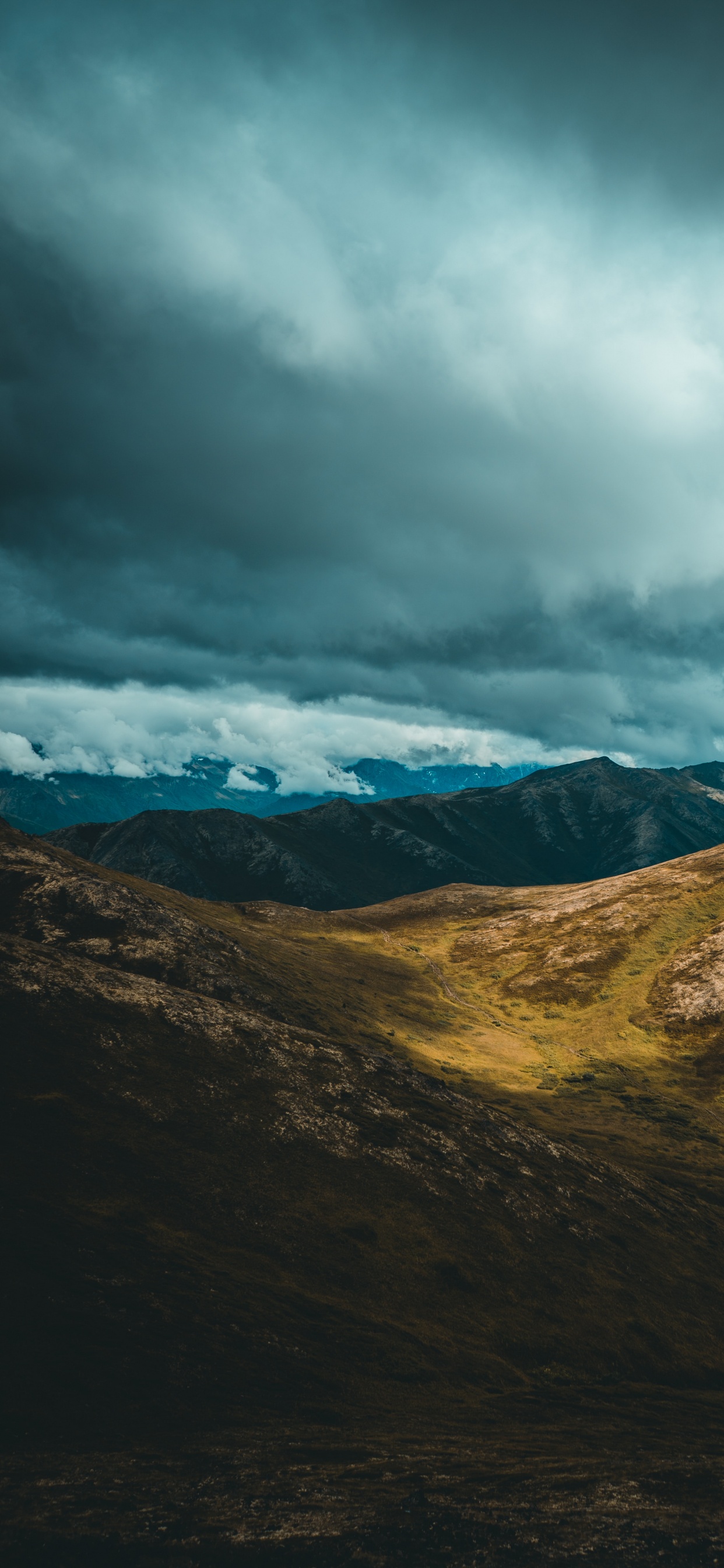 Atmosphère, Paysage Naturel, Pente, Terrain, Cumulus. Wallpaper in 1242x2688 Resolution