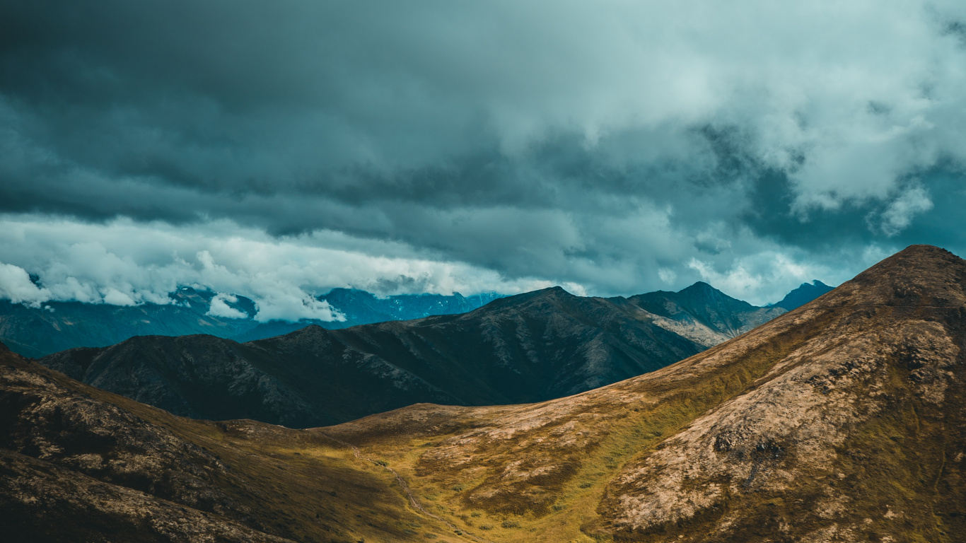 Cloud, Atmosphäre, Naturlandschaft, Piste, Gelände. Wallpaper in 1366x768 Resolution