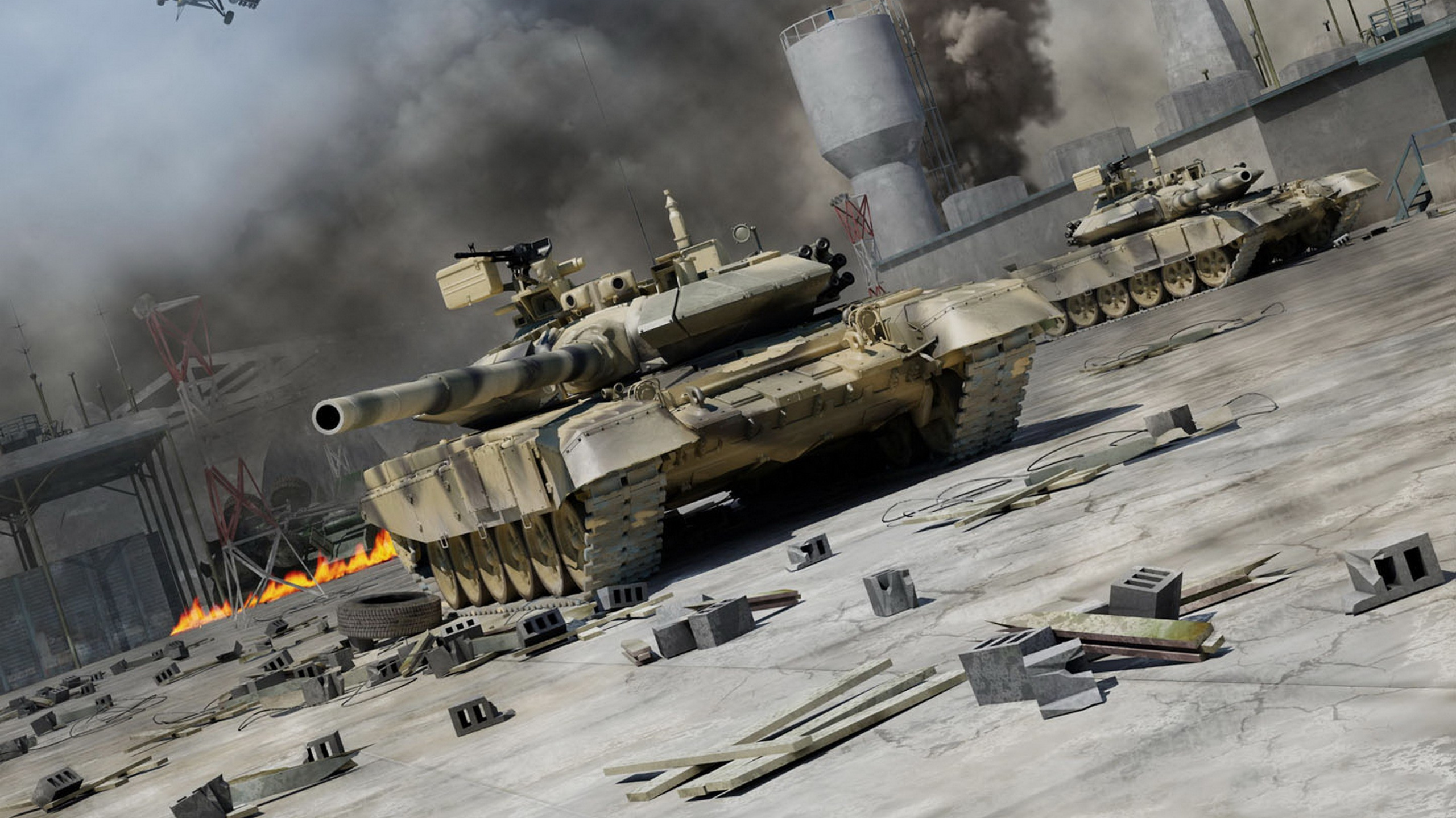 Tank, Militärische Organisation, Bekämpfung, Waffe, Krieg. Wallpaper in 2560x1440 Resolution