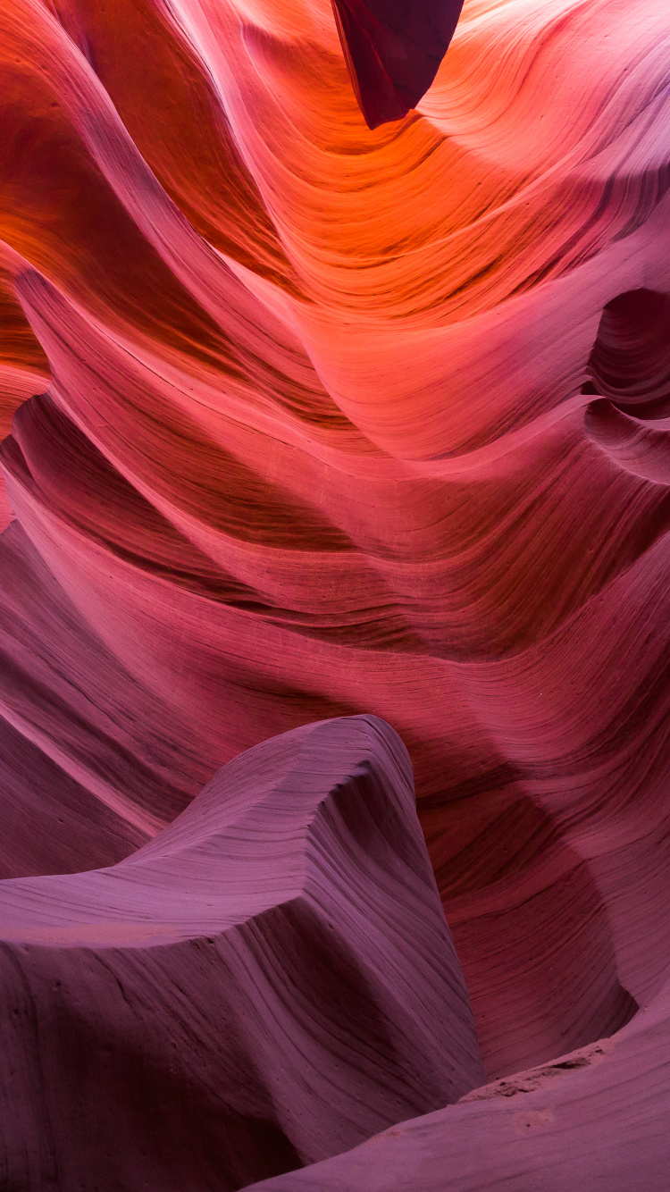Antelope Canyon, Untere Antilopenschlucht, Seite, Grand Canyon, Horseshoe Bend. Wallpaper in 750x1334 Resolution