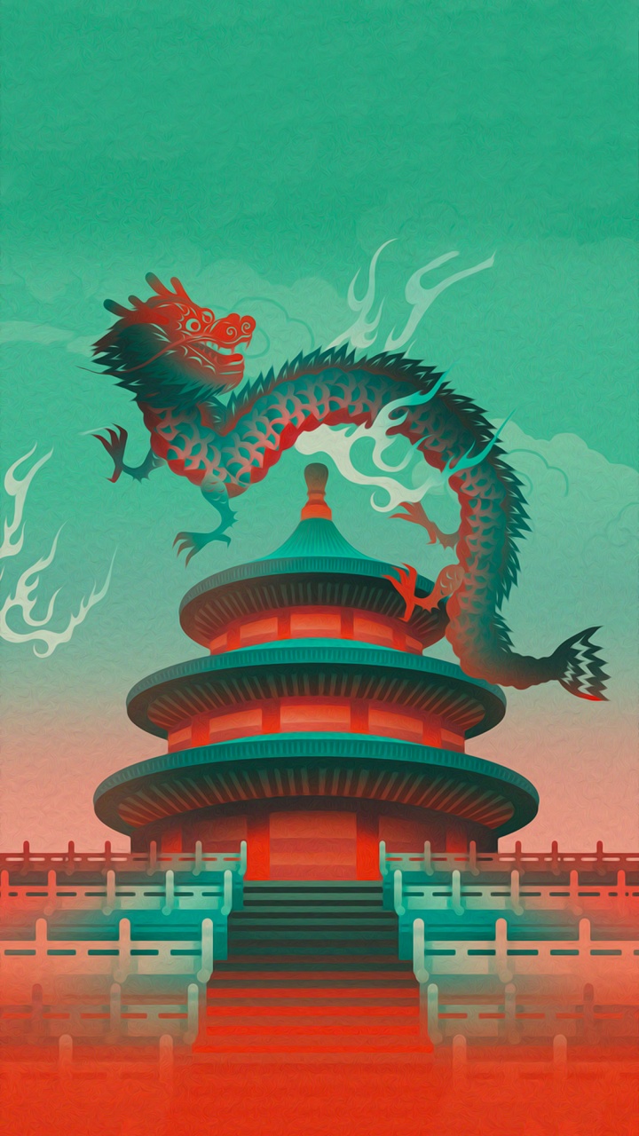 Art, Illustration, Affiche, L'art Japonais, Conception. Wallpaper in 720x1280 Resolution