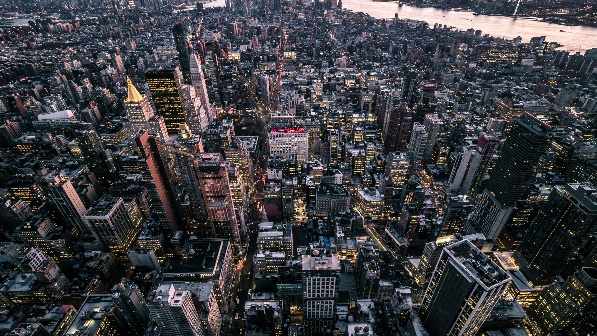 Vue Aérienne Des Bâtiments de la Ville Pendant la Journée. Wallpaper in 1920x1080 Resolution