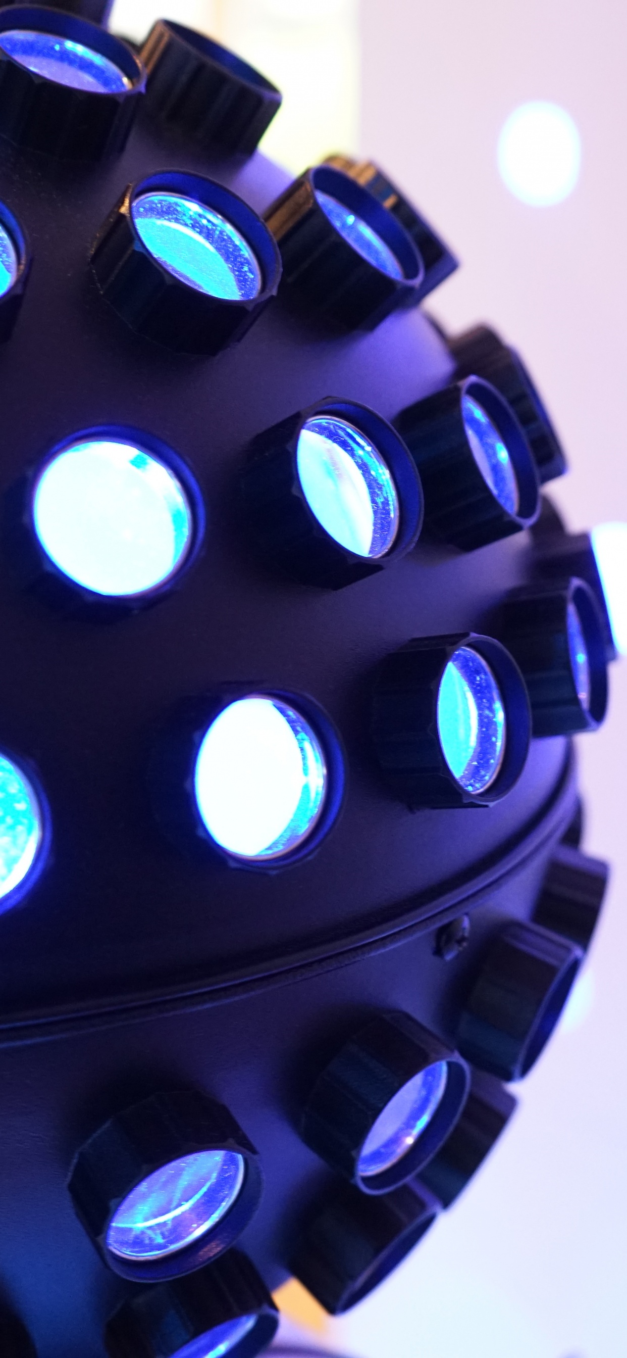 Lighting, Light, Blue, Visual Effect Lighting, Circle. Wallpaper in 1242x2688 Resolution