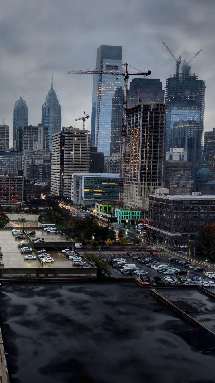 Gratte-ciel, Bâtiment, Tour de Bloc, Design Urbain. Wallpaper in 750x1334 Resolution