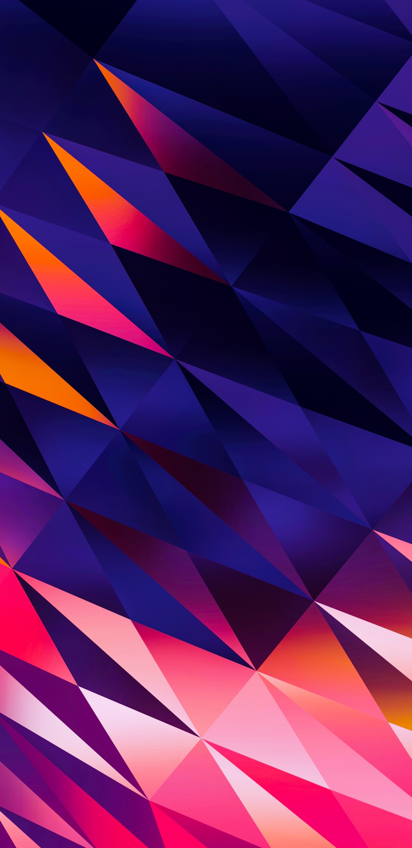 对称, 色彩, 紫色的, 艺术, 紫罗兰色 壁纸 1440x2960 允许