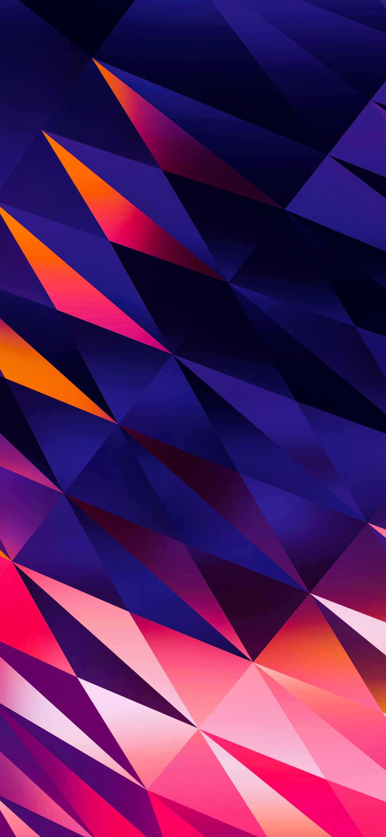 Symmetry, Edgar Trio, Colorfulness, Purple, Art. Wallpaper in 1242x2688 Resolution