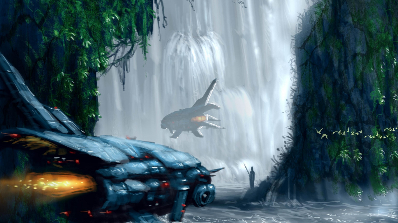 电脑游戏, 自然环境, 冒险的游戏, 生物群落, 幻想 壁纸 1366x768 允许