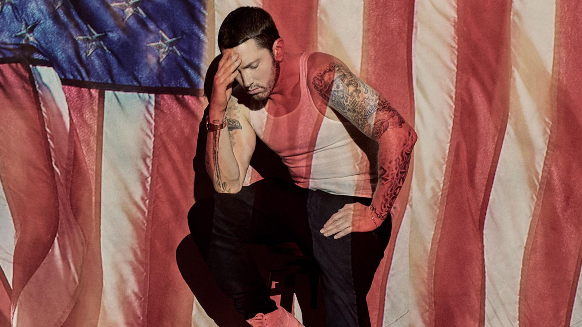 Eminem, Avivamiento, Rapero, Album, Humanos. Wallpaper in 1920x1080 Resolution