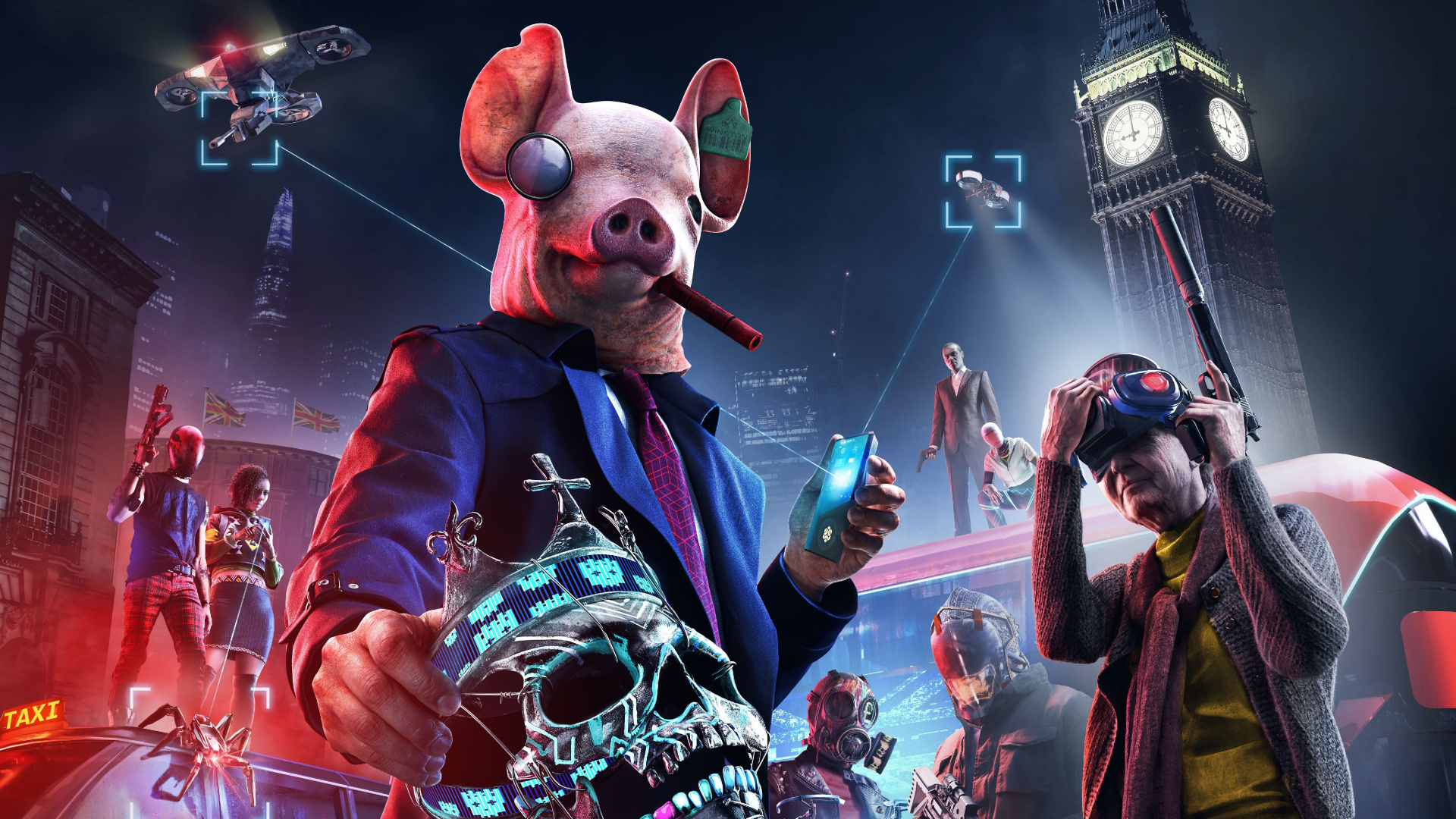 Watch Dogs Legion, Watch Dogs, Ubisoft, Performance, Performing Arts. Wallpaper in 1920x1080 Resolution