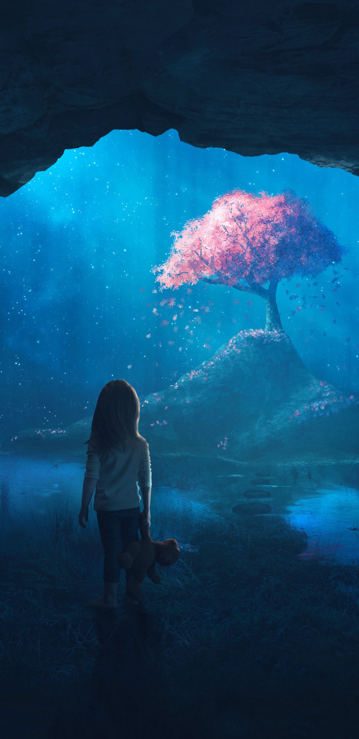 Water, Die Corona Wuchtl, World, Azure, Body of Water. Wallpaper in 1440x2960 Resolution