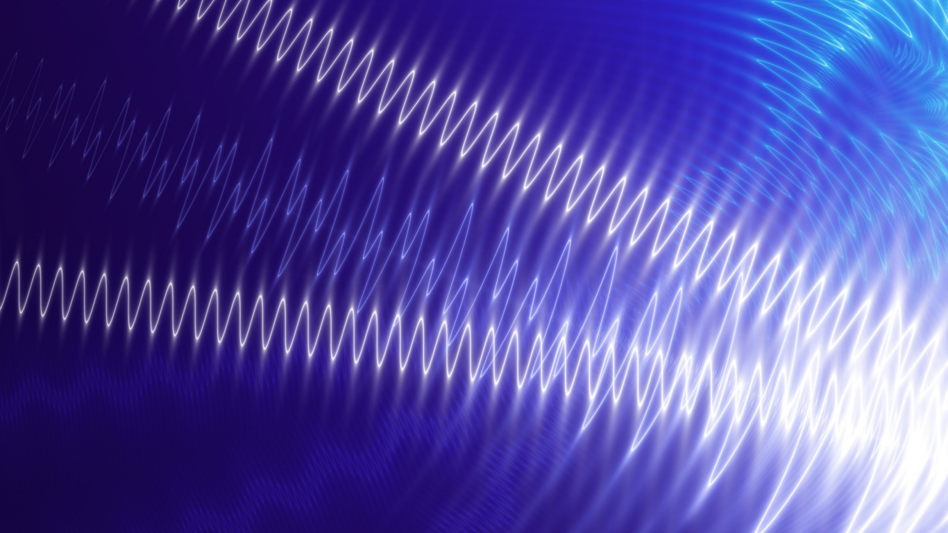 Gelbes Und Grünes Licht Digitales Hintergrundbild. Wallpaper in 1366x768 Resolution