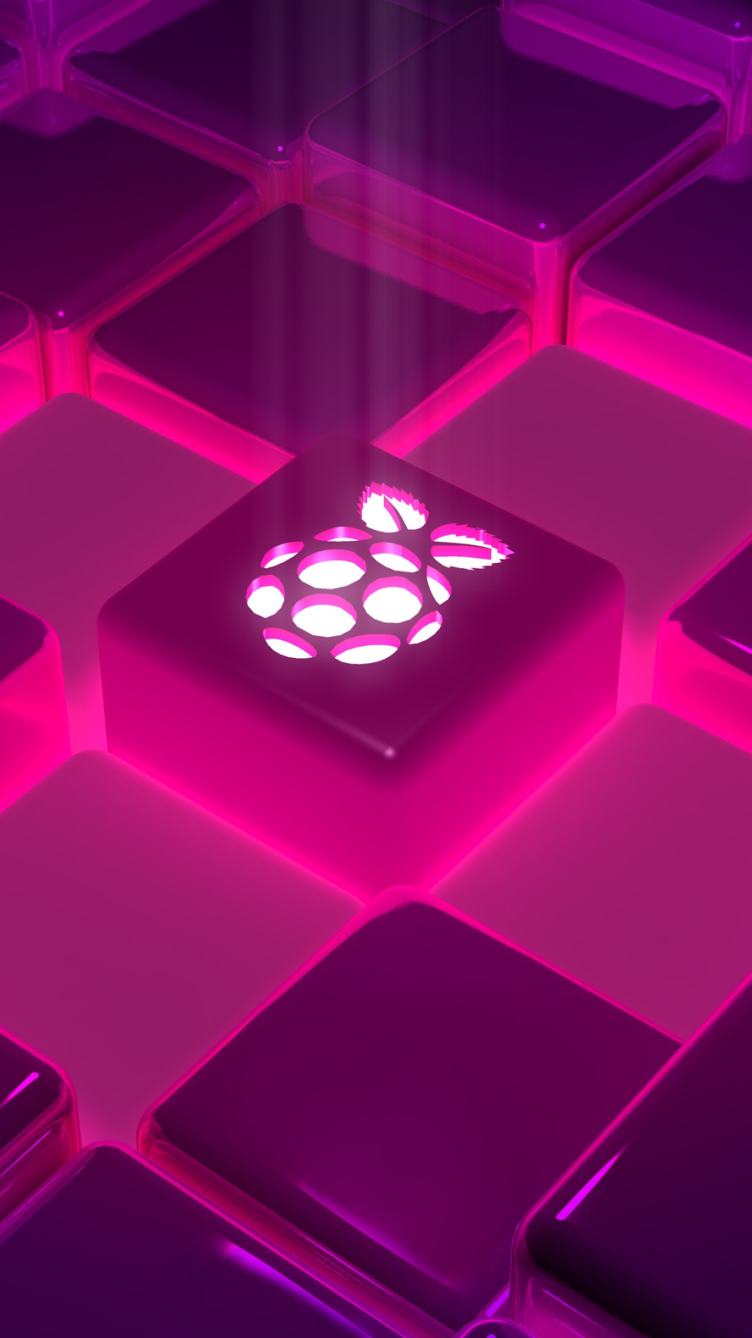 Rote Und Schwarze Plastikblöcke. Wallpaper in 1080x1920 Resolution