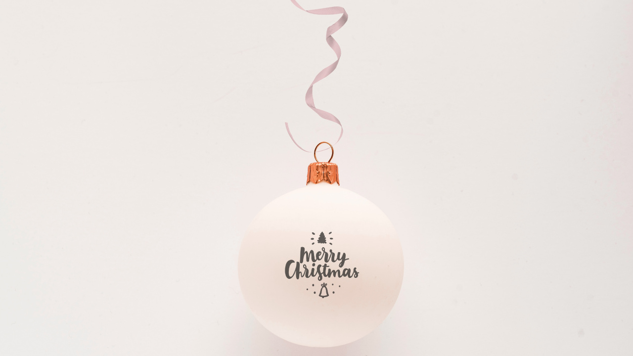 Adorno de Navidad, El Día De Navidad, Decoración de la Navidad, Texto, Logotipo. Wallpaper in 1280x720 Resolution