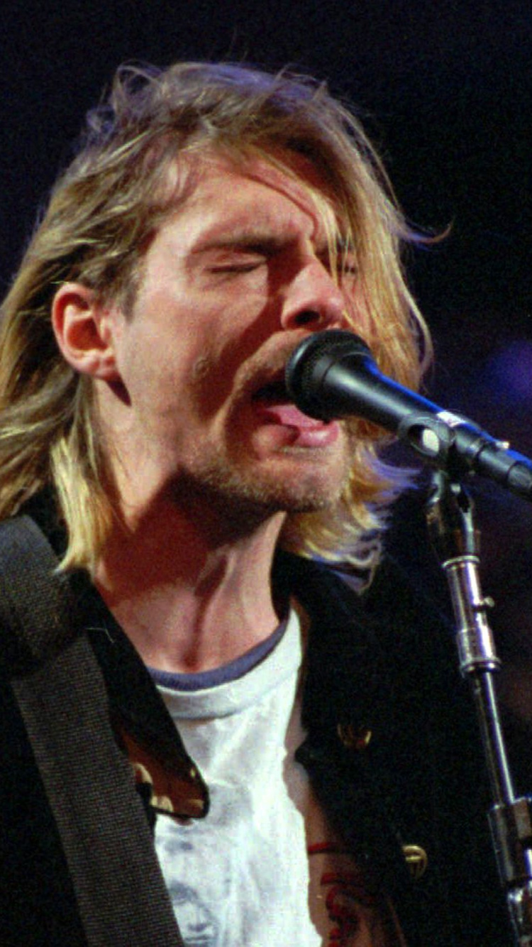 Nirvana, Grunge, Performance, Divertissement, la Musique de L'artiste. Wallpaper in 750x1334 Resolution