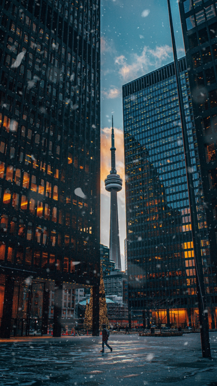Building, Skyscraper, Daytime, Tower, Light. Wallpaper in 750x1334 Resolution