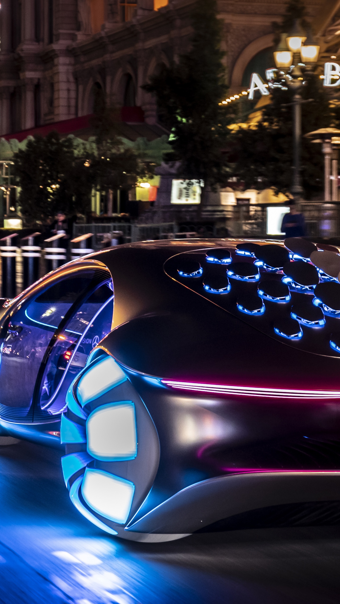 Mercedes Vision Avtr, Mercedes-benz Vision Eqs, Mercedes Benz, Mercedes-Benz Vision SLA, Cars. Wallpaper in 1440x2560 Resolution