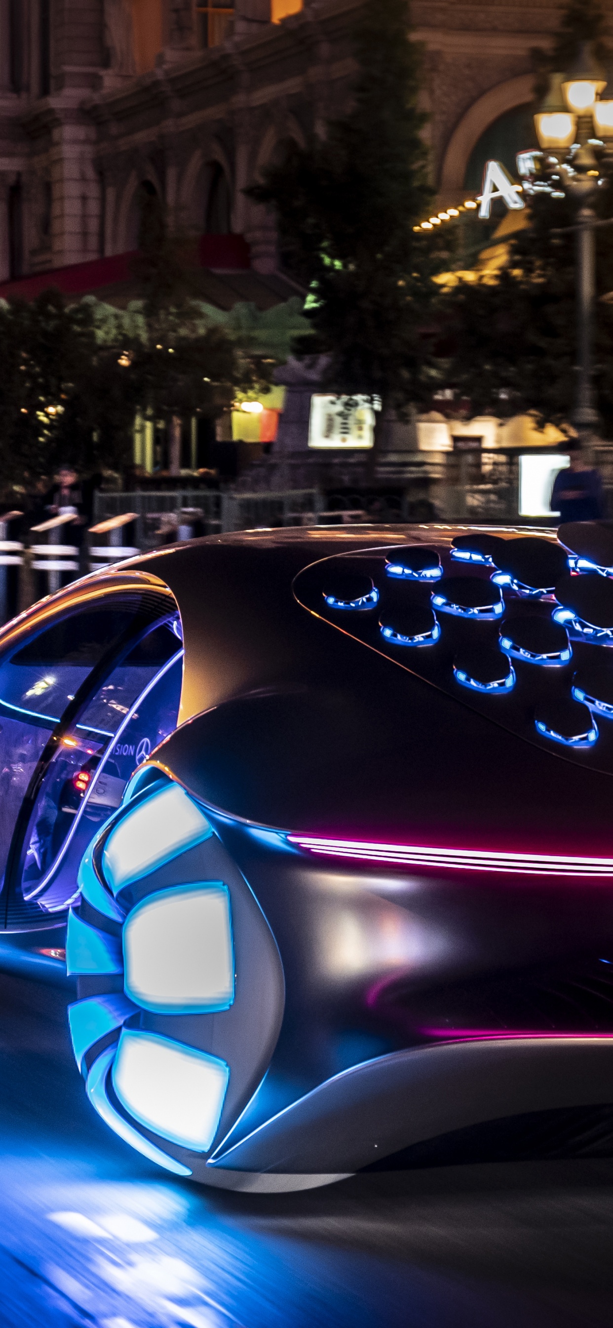 Mercedes Vision Avtr, Mercedes-Benz Vision Gl, Mercedes-benz, Mercedes-Benz Vision SLA, Car. Wallpaper in 1242x2688 Resolution