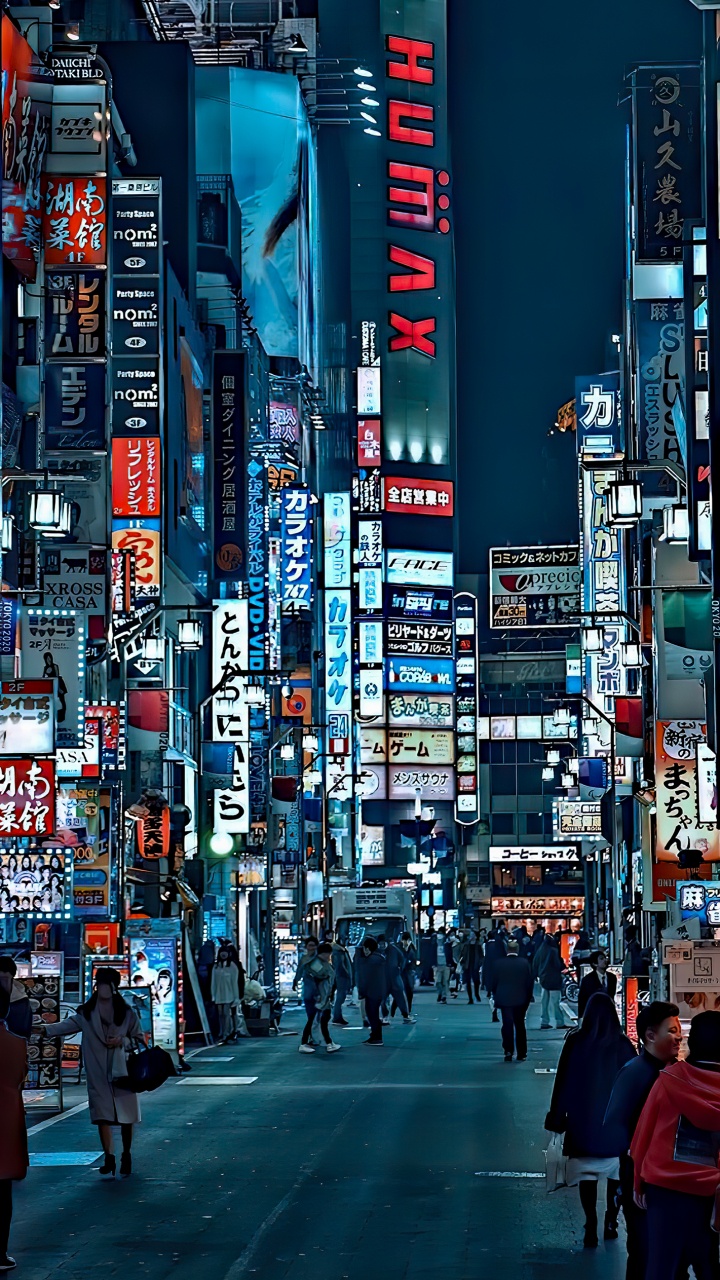 Zone Urbaine, Gratte-ciel, Passage Piéton, Les Piétons, Paysage Urbain. Wallpaper in 720x1280 Resolution