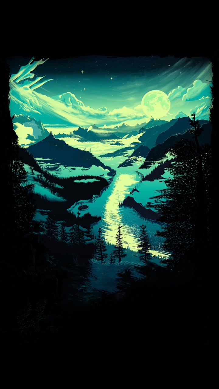 Amoled, OLED, Ios, Manzana, Naturaleza. Wallpaper in 720x1280 Resolution