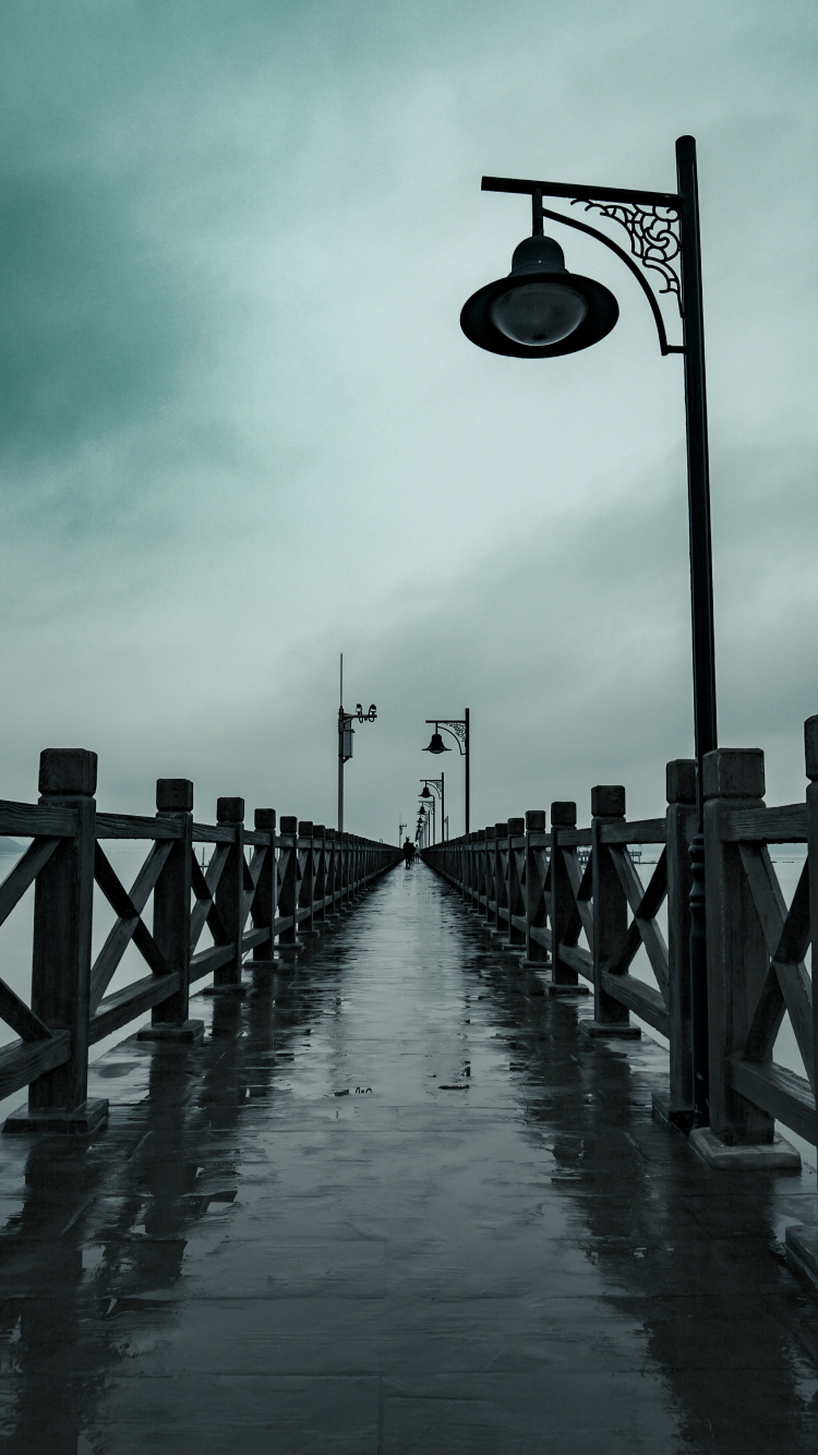 Agua, la Luz de Calle, Luminaria, Arquitectura, Puente. Wallpaper in 750x1334 Resolution