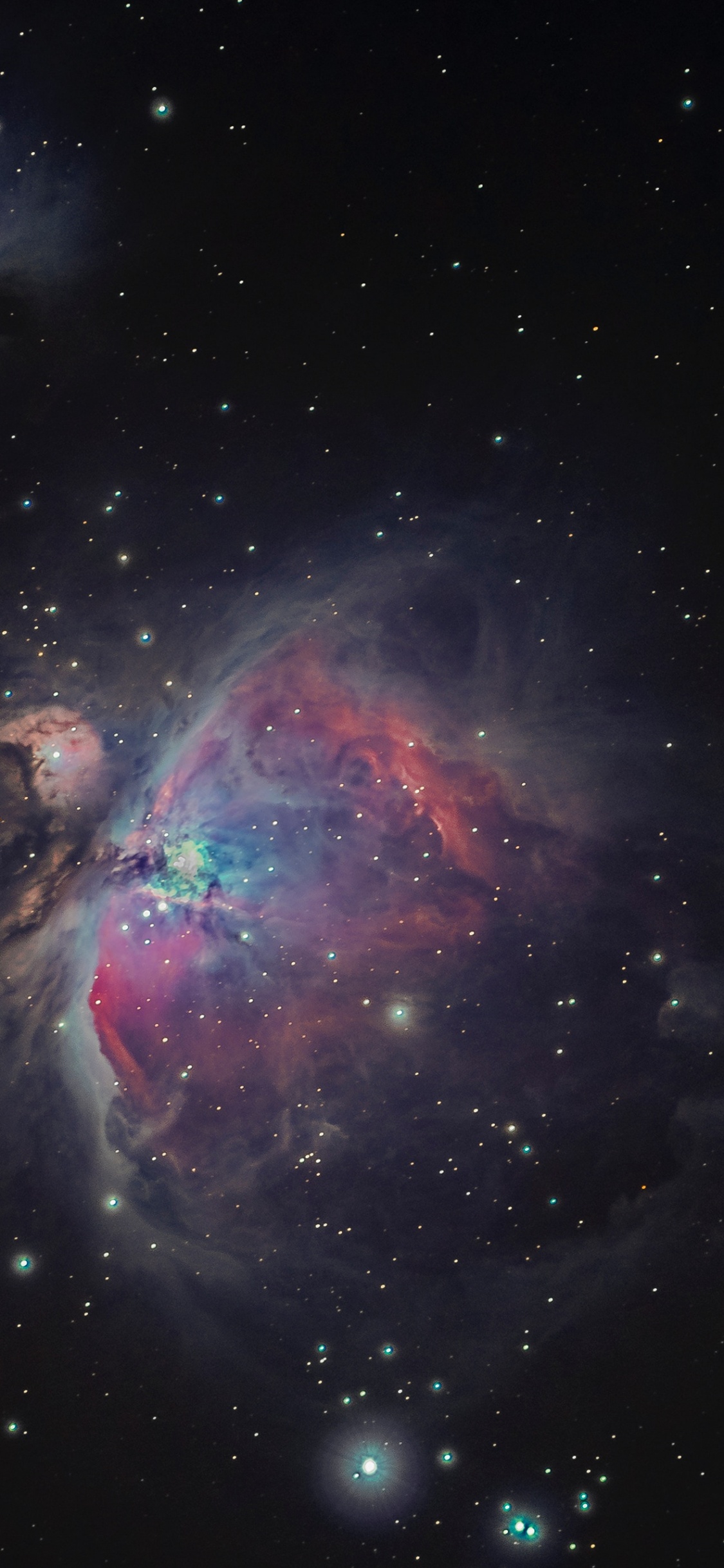 LineageOS, Galaxie Ngc 1365, Galaxy, NGC 1365, Spiralgalaxie. Wallpaper in 1125x2436 Resolution