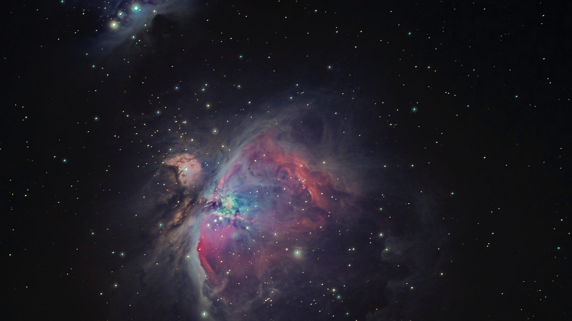 LineageOS, 银河ngc 1365, NGC 1365, 螺旋星系, 明星 壁纸 1920x1080 允许