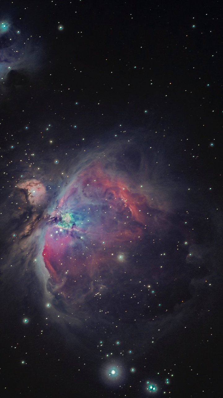 LineageOS, 银河ngc 1365, NGC 1365, 螺旋星系, 明星 壁纸 720x1280 允许