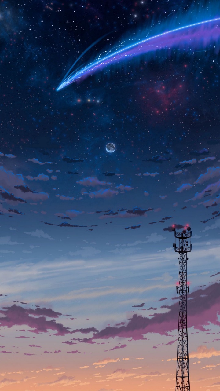 L'anime, Art, Atmosphère, Nature, Horizon. Wallpaper in 720x1280 Resolution