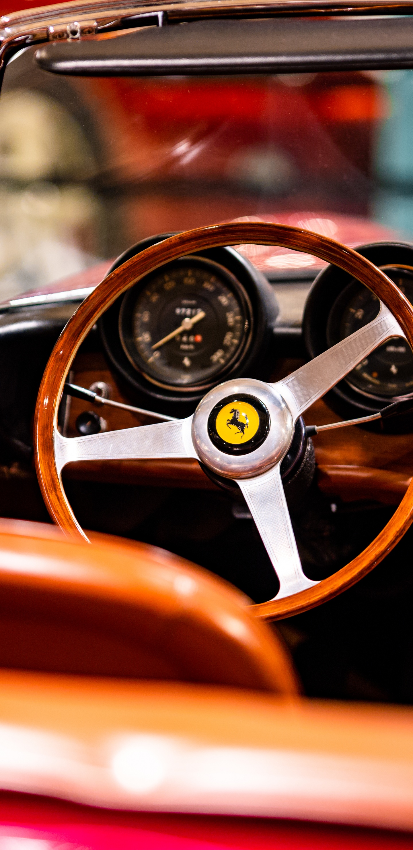 Coche, Porsche, Deportivo, Volante de Coche, Porsche 911 Carrera RSR. Wallpaper in 1440x2960 Resolution