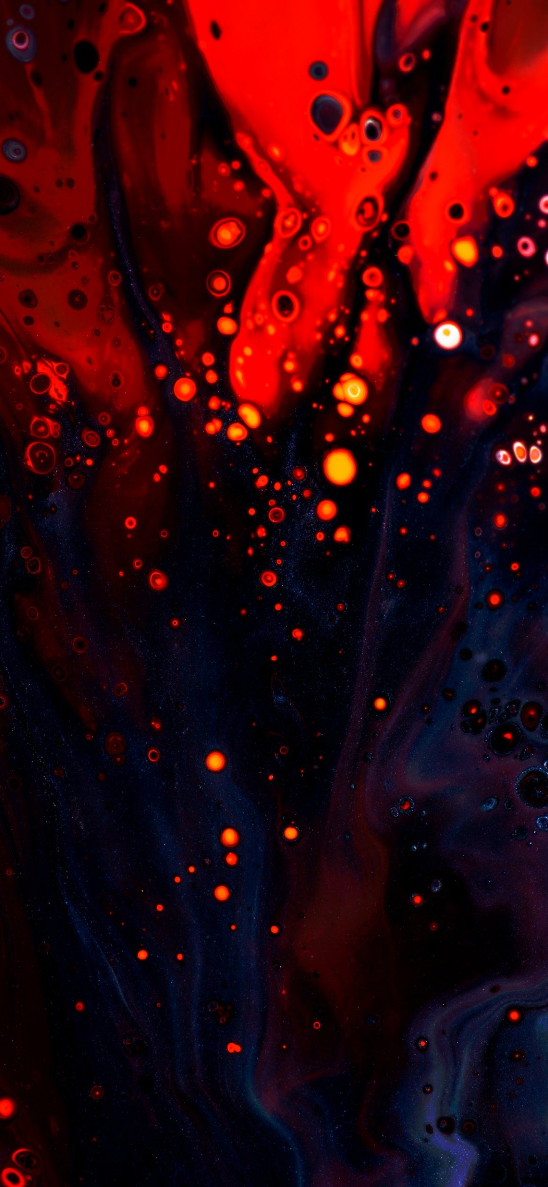 Color, Eau, Liquid, Orange, Red. Wallpaper in 1125x2436 Resolution